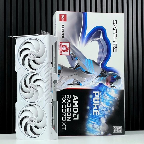 (NEW) VGA SAPPHIRE PURE RX 9070XT 16G GAMING OC