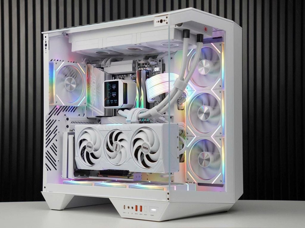 CASE DARKFLASH DY470 (CHƯA KÈM FAN) WHITE
