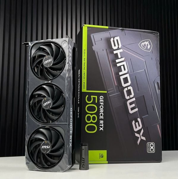 (NEW) MSI GeForce RTX 5080 16G SHADOW 3X OC GDDR7
