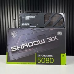 (NEW) MSI GeForce RTX 5080 16G SHADOW 3X OC GDDR7
