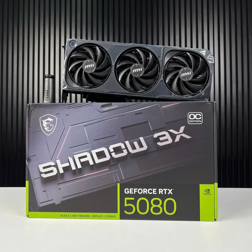 (NEW) MSI GeForce RTX 5080 16G SHADOW 3X OC GDDR7