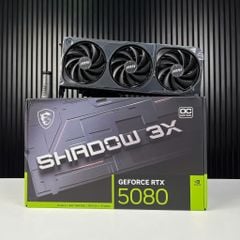(NEW) MSI GeForce RTX 5080 16G SHADOW 3X OC GDDR7