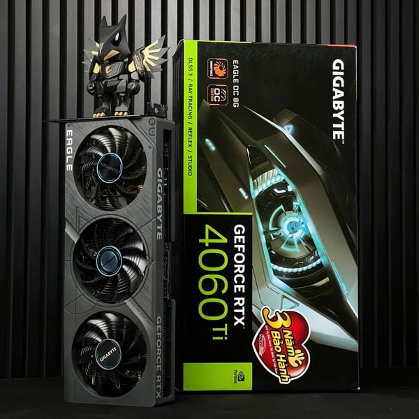(2ND) VGA GIGABYTE GeForce RTX 4060Ti EAGLE (3 FAN)