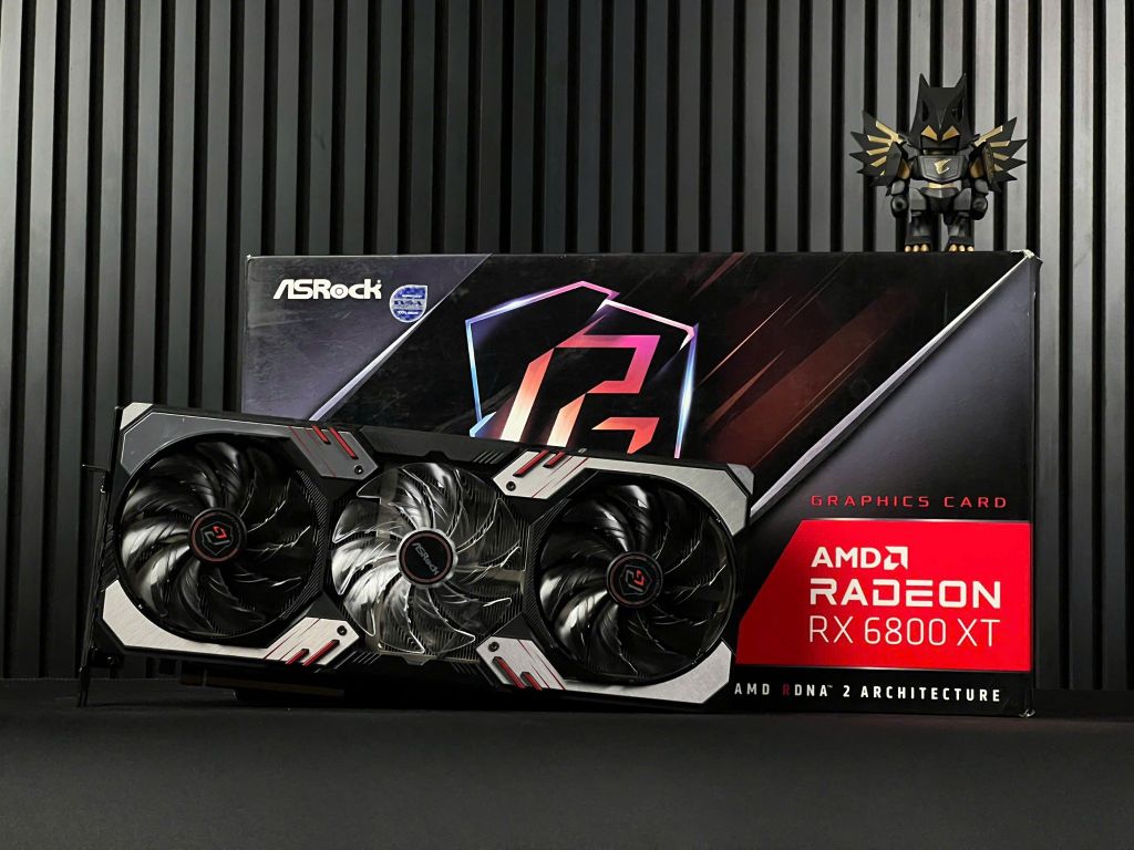 (2ND) ASROCK RX 6800XT 16G PHANTOM GAMING D OC EDITION