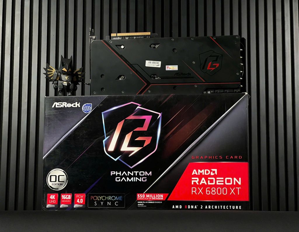 (2ND) ASROCK RX 6800XT 16G PHANTOM GAMING D OC EDITION