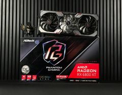 (2ND) ASROCK RX 6800XT 16G PHANTOM GAMING D OC EDITION