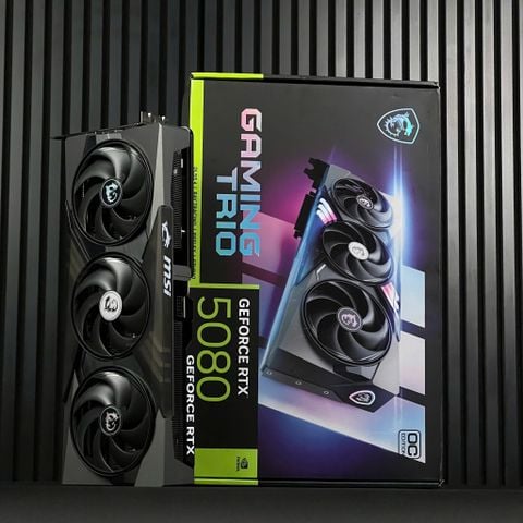 (NEW) VGA MSI GeForce RTX 5080 16G GAMING TRIO OC GDDR7