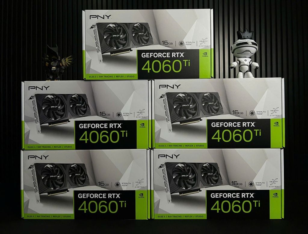 (NEW) VGA RTX 4060Ti 16GB PNY VERTO DUAL FAN
