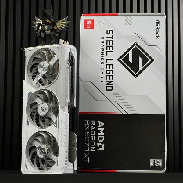 (NEW) ASROCK RADEON RX 9070XT 16GB STEEL LEGEND