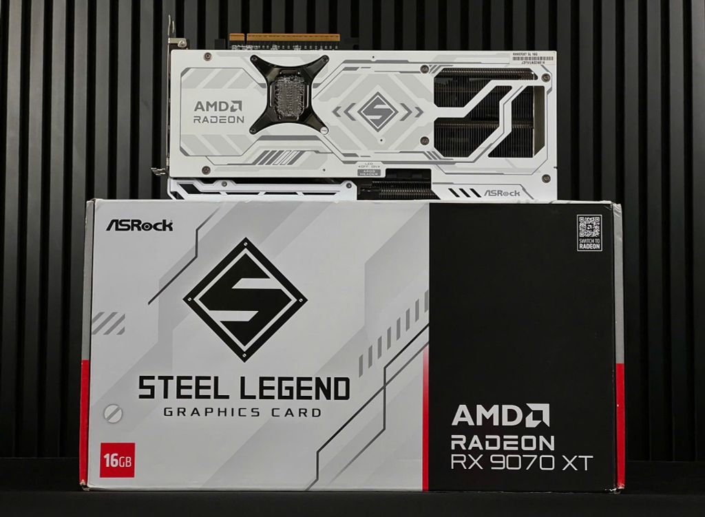 (NEW) ASROCK RADEON RX 9070XT 16GB STEEL LEGEND