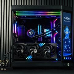 CASE HYTE Y70 TOUCH INFINITE + RISER PCIE 4.0 BLACK