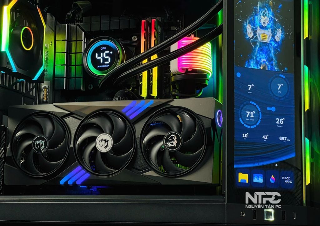 Cấu hình i5 14600K/ B760M WIFI/ 32G/ NVME 1TB/ 850W/ RTX5070