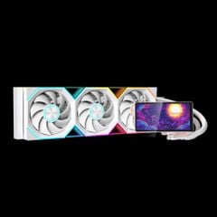 TẢN NƯỚC 360 LEOPARD PRO FLOW MÀN HÌNH 5.5 INCH XOAY 270° WHITE