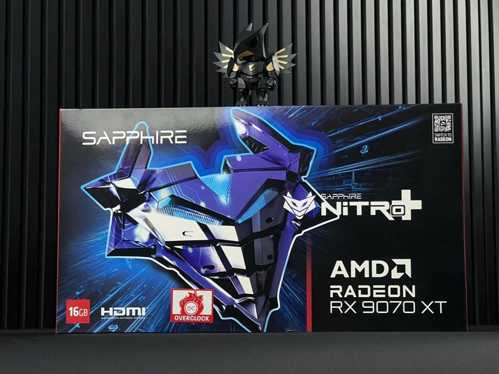(NEW) VGA SAPPHIRE NITRO+ AMD Radeon RX 9070XT GAMING OC 16GB