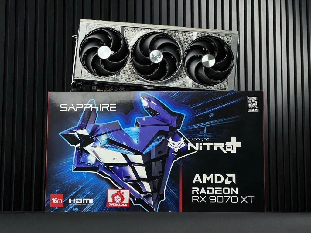 (NEW) VGA SAPPHIRE NITRO+ AMD Radeon RX 9070XT GAMING OC 16GB