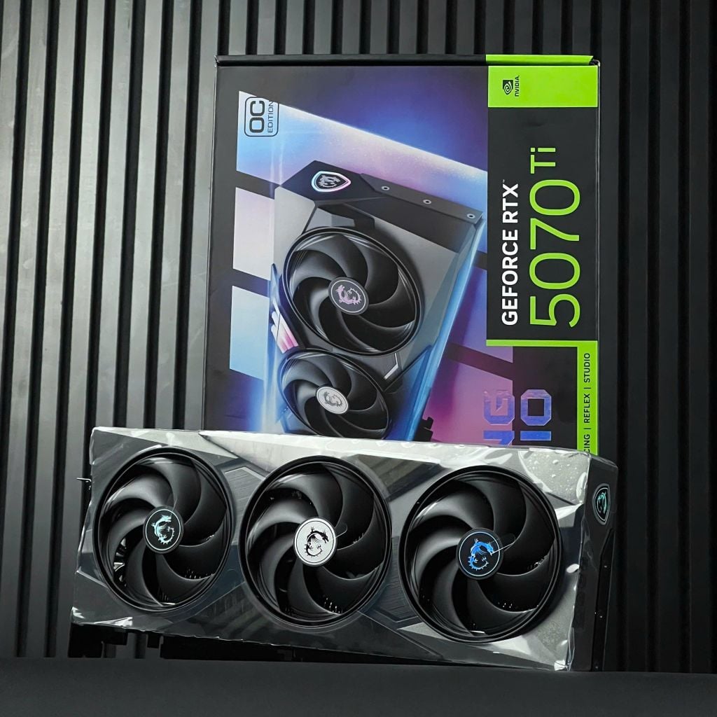 (NEW) MSI GeForce RTX 5070Ti 16G GAMING TRIO OC GDDR7