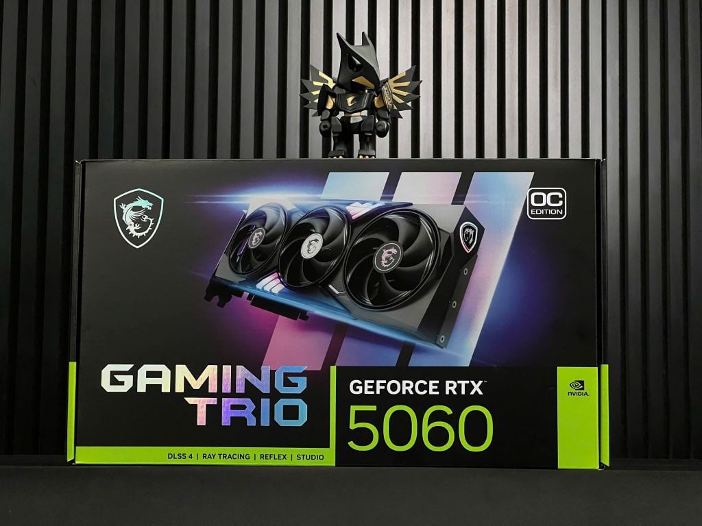(NEW) VGA MSI GeForce RTX 5060 8G GAMING TRIO OC GDDR7