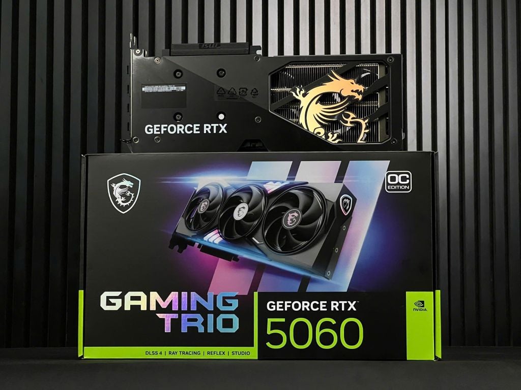(NEW) VGA MSI GeForce RTX 5060 8G GAMING TRIO OC GDDR7