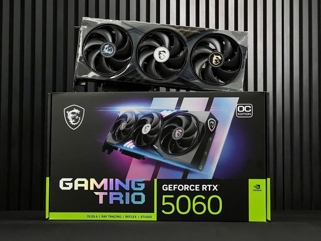 (NEW) VGA MSI GeForce RTX 5060 8G GAMING TRIO OC GDDR7