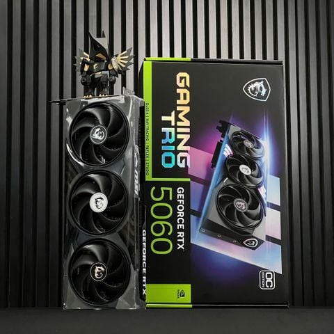 (NEW) VGA MSI GeForce RTX 5060 8G GAMING TRIO OC GDDR7