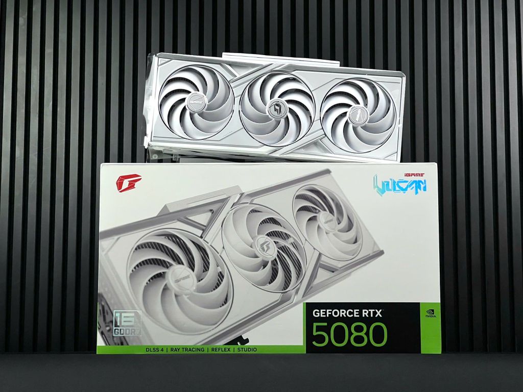 (NEW) VGA COLORFUL IGAME RTX 5080 16G VULCAN WHITE OC GDDR7