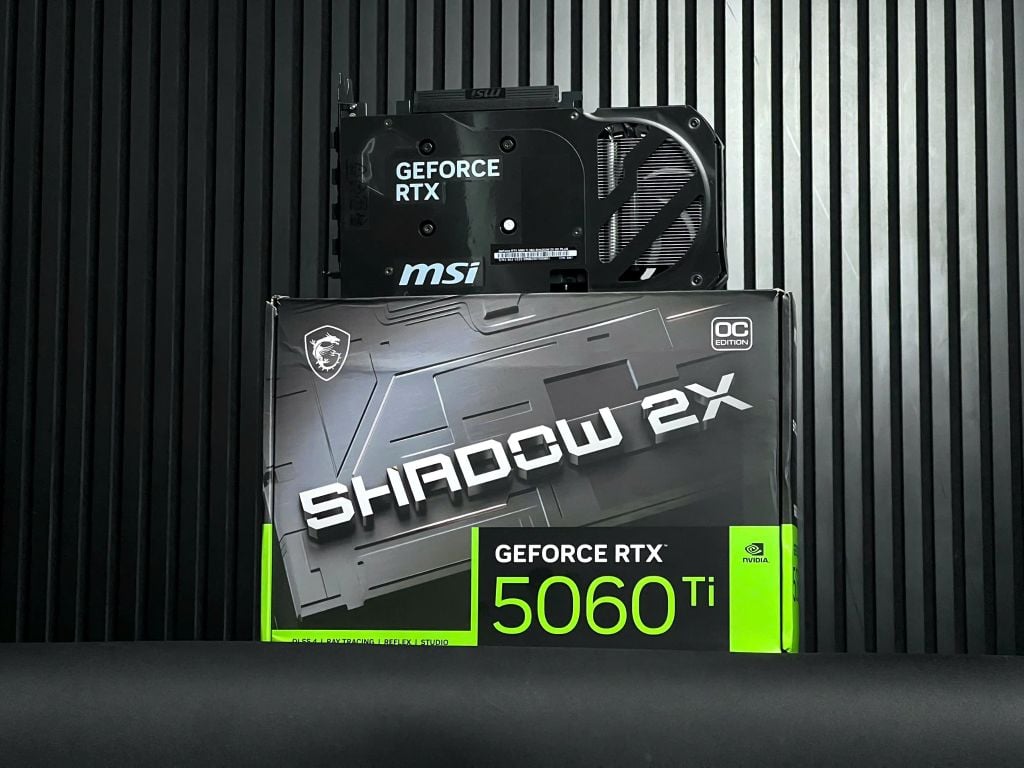 (NEW) VGA MSI RTX 5060Ti 16G SHADOW 2X OC PLUS GDDR7