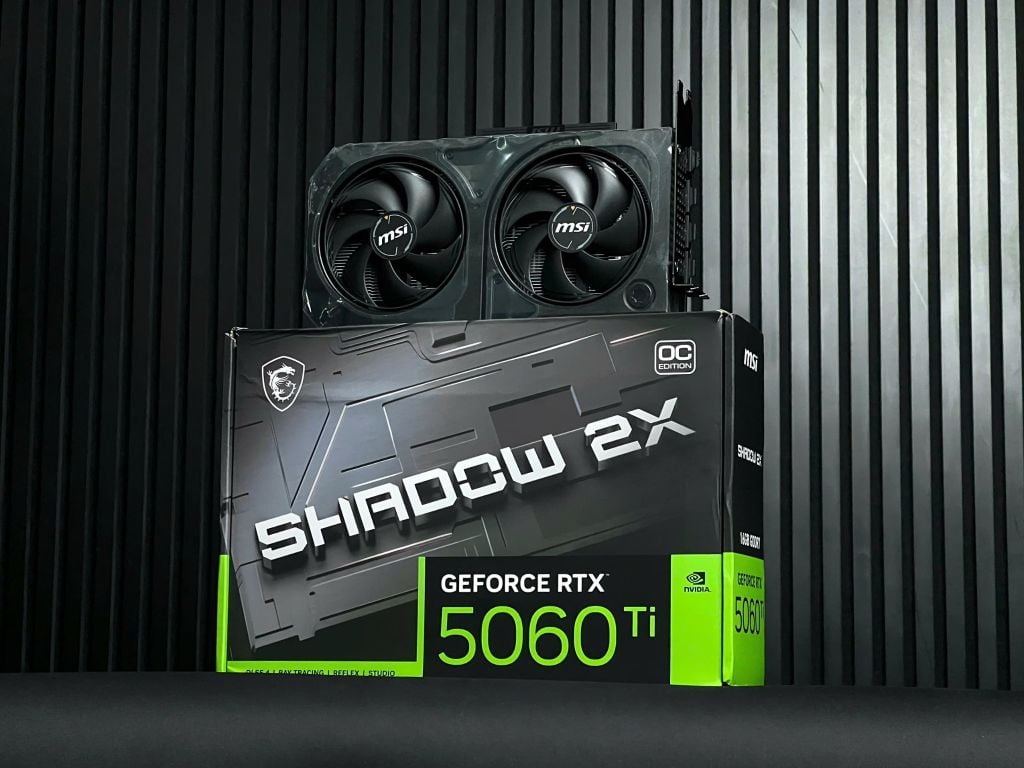 (NEW) VGA MSI RTX 5060Ti 16G SHADOW 2X OC PLUS GDDR7