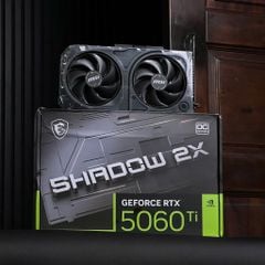 (NEW) VGA MSI RTX 5060Ti 16G SHADOW 2X OC PLUS GDDR7