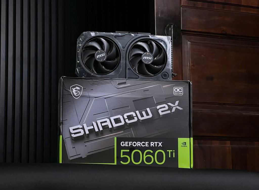 (NEW) VGA MSI RTX 5060Ti 16G SHADOW 2X OC PLUS GDDR7