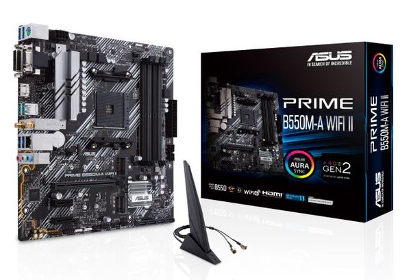 MAINBOARD ASUS PRIME B550M-A WIFI II NEW