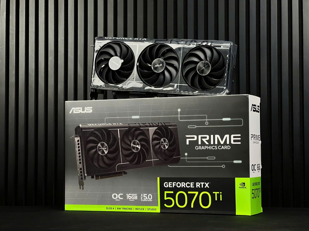 (NEW) VGA ASUS PRIME RTX 5070Ti 16G OC EDITION GDDR7