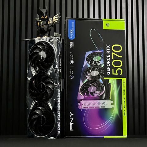 (NEW) VGA PNY GeForce RTX 5070 12G EPIC-X RGB OC GDDR7