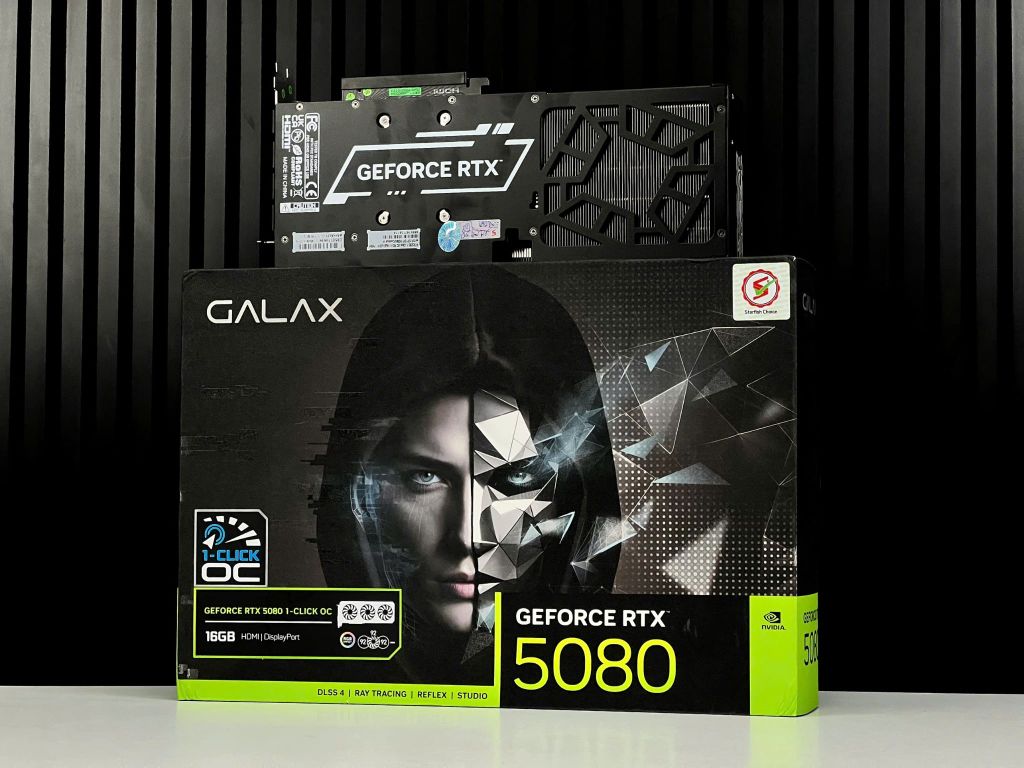 (NEW) VGA RTX 5080 16G GALAX 1-CLICK OC RGB GDDR7