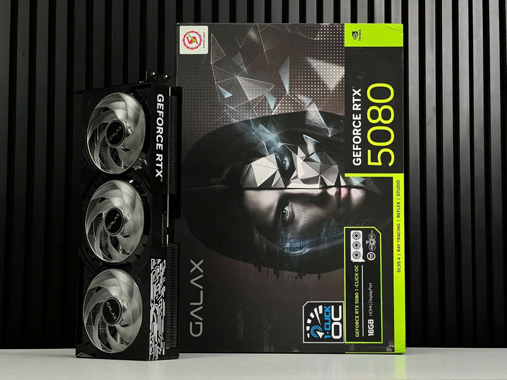 (NEW) VGA RTX 5080 16G GALAX 1-CLICK OC RGB GDDR7