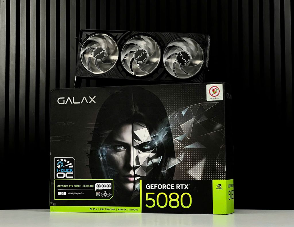 (NEW) VGA RTX 5080 16G GALAX 1-CLICK OC RGB GDDR7