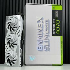 (2ND) VGA MSI GeForce RTX 4070Ti SUPER 16GB GAMING SLIM WHITE