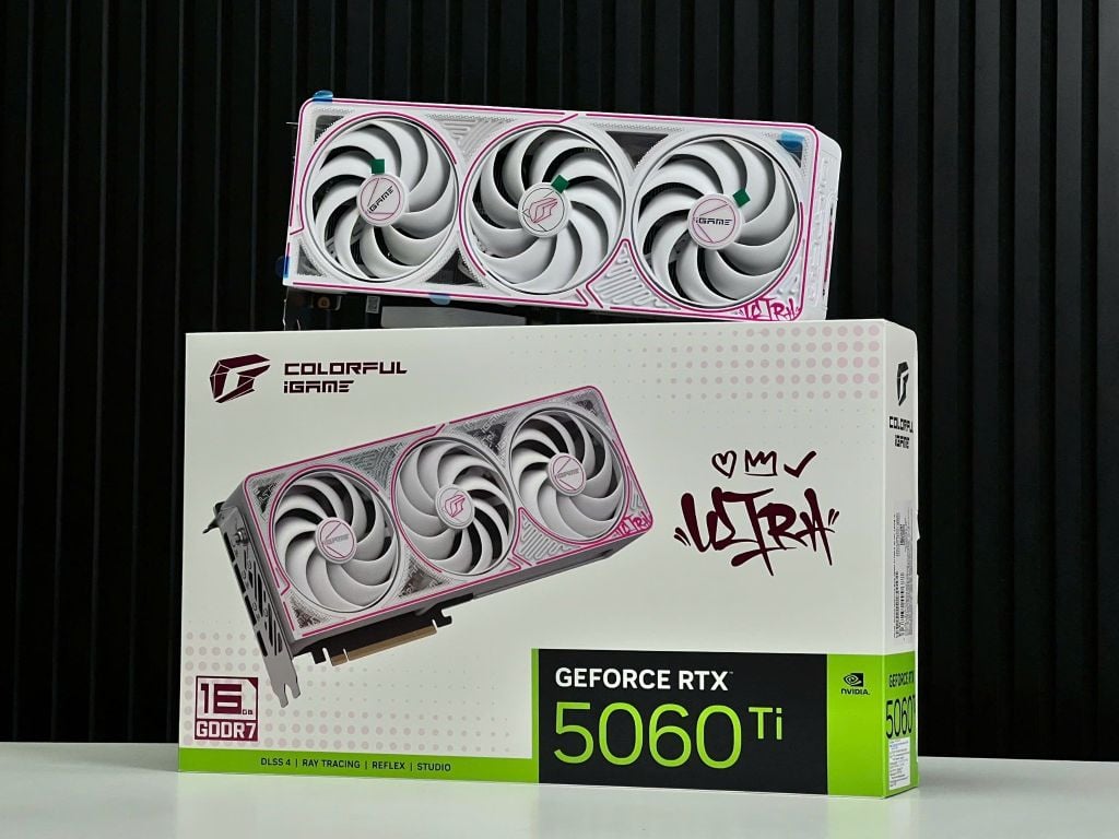 (NEW) VGA Colorful iGame GeForce RTX 5060Ti 16GB ULTRA W OC GDDR7