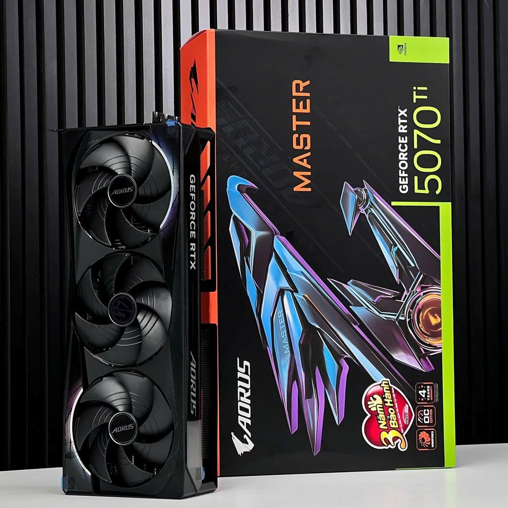 (NEW) GIGABYTE RTX 5070Ti 16G AORUS MASTER GDDR7