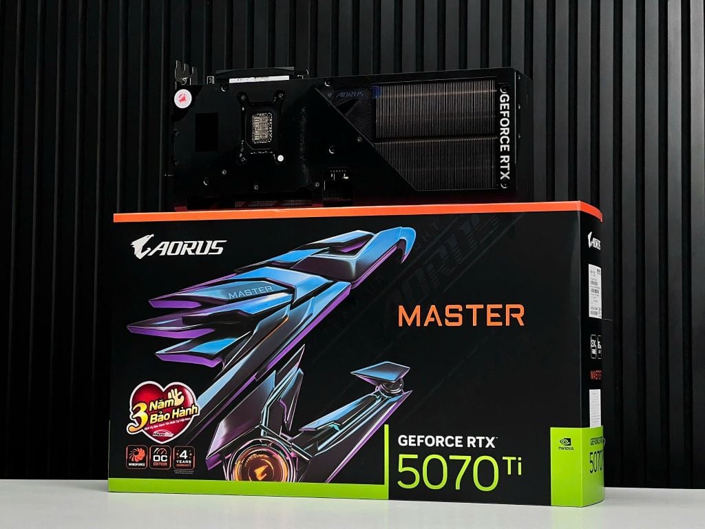 (NEW) GIGABYTE RTX 5070Ti 16G AORUS MASTER GDDR7