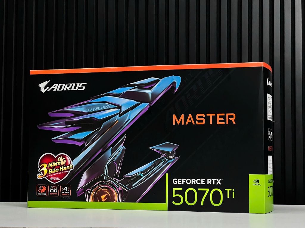 (NEW) GIGABYTE RTX 5070Ti 16G AORUS MASTER GDDR7