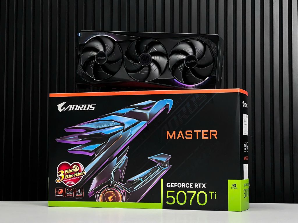 (NEW) GIGABYTE RTX 5070Ti 16G AORUS MASTER GDDR7