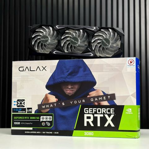 (2ND) VGA RTX 3080 GALAX (1-CLICK OC) 10G GDDR6X