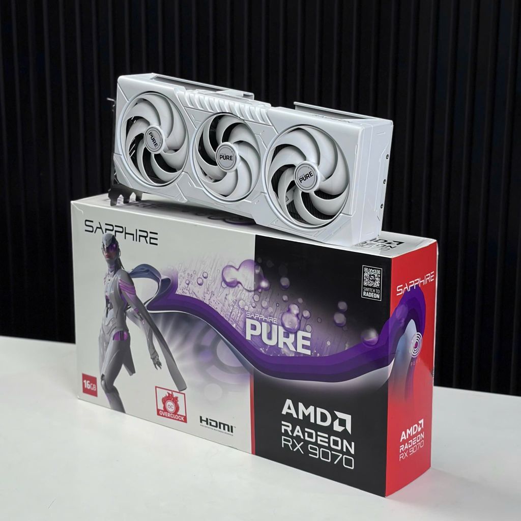 (03-2028) VGA AMD Radeon SAPPHIRE PURE RX 9070 16GB GAMING OC