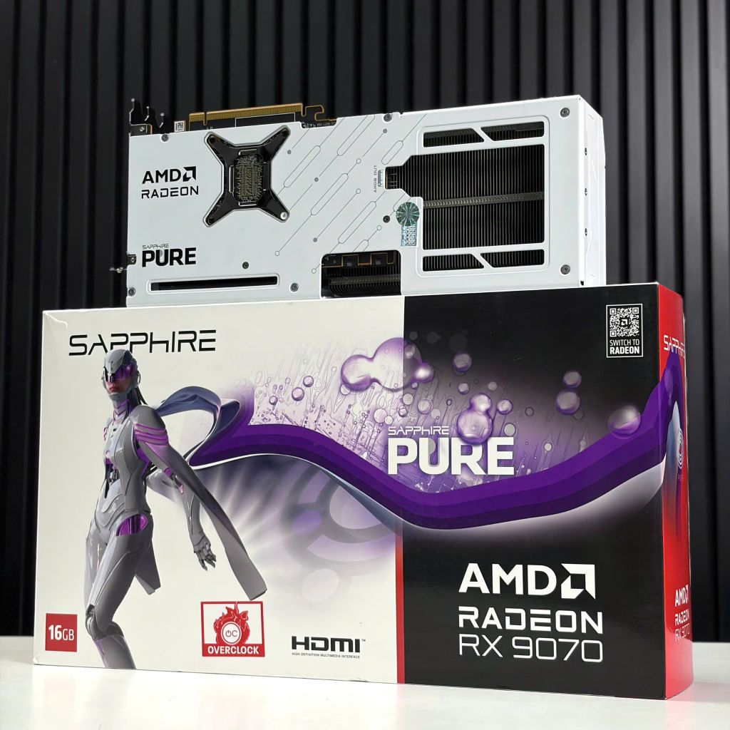 (03-2028) VGA AMD Radeon SAPPHIRE PURE RX 9070 16GB GAMING OC