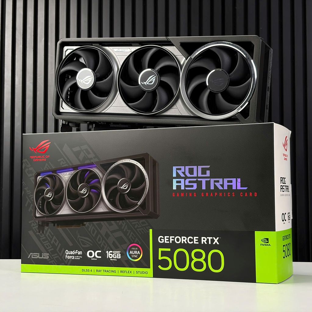 (NEW) VGA ASUS ROG ASTRAL RTX 5080 16G OC EDITION GDDR7