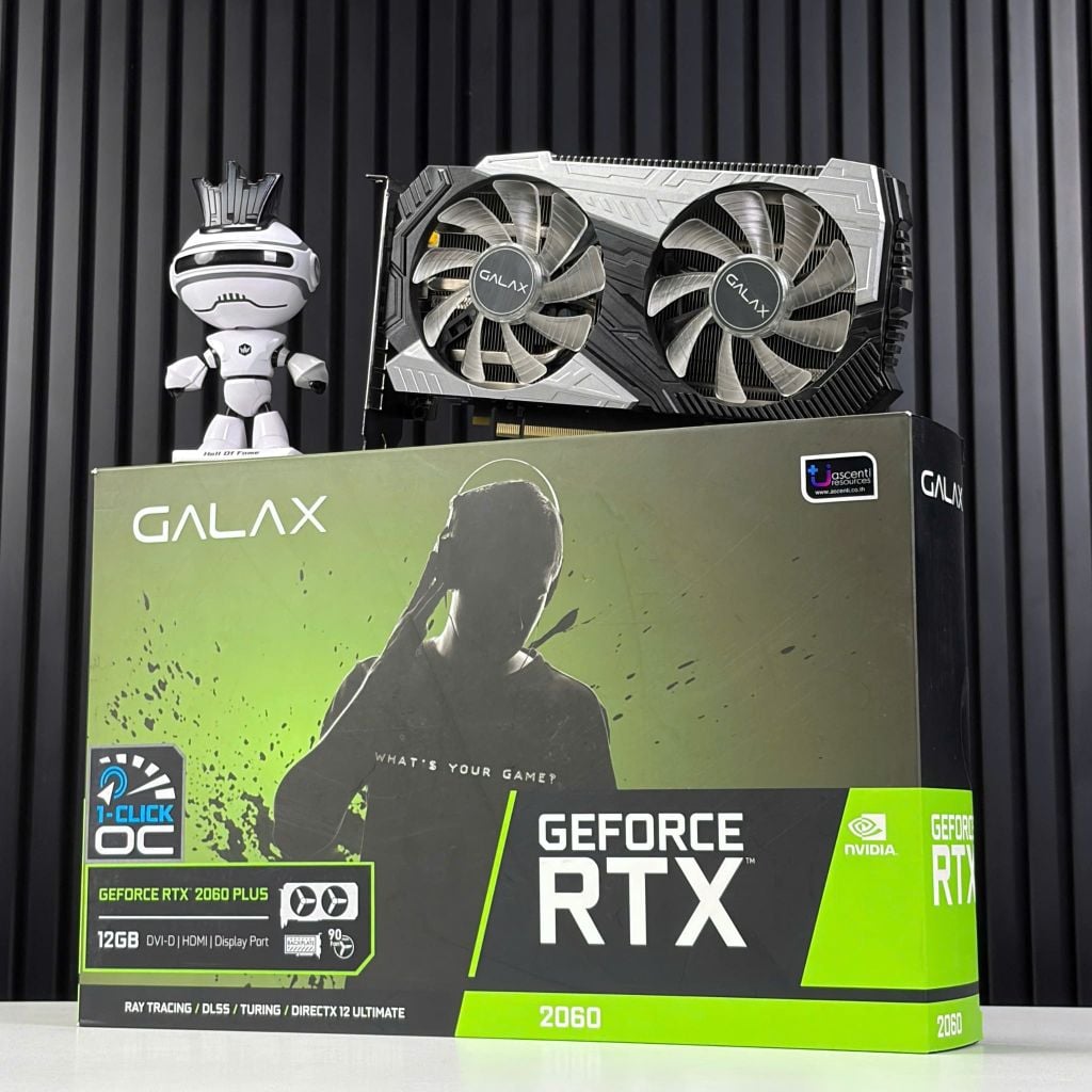 (2ND) VGA RTX 2060 12G GALAX PLUS (1-CLICK OC)