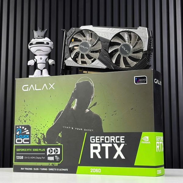 GeForce RTX 2060 PLUS 1-Click OC（12GB） 2ND) VGA RTX 2060 12G GALAX PLUS (1-CLICK OC)(2ND) VGA RTX 2060