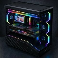 CASE LIAN LI V100 VECTOR MINI BLACK (CHƯA KÈM FAN)