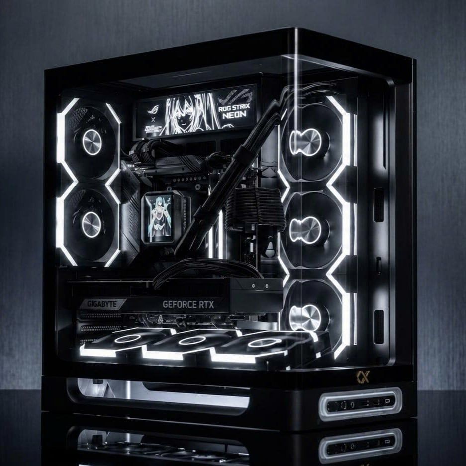 CASE XIGMATEK HEAVEN BLACK ATX (CHƯA KÈM FAN)