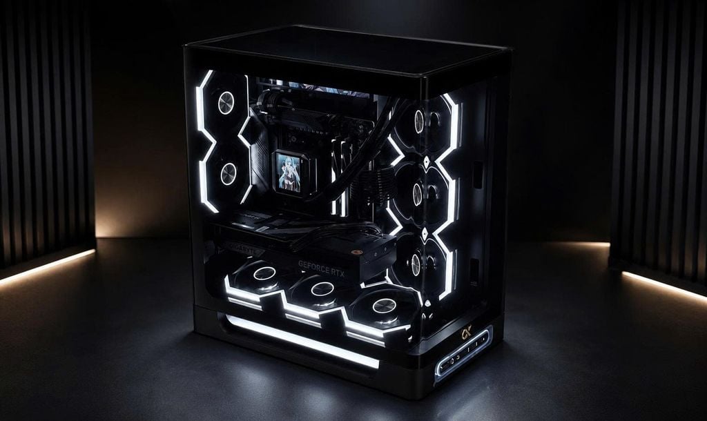 CASE XIGMATEK HEAVEN BLACK ATX (CHƯA KÈM FAN)